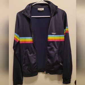 Vintage Polaroid Rainbow Jacket